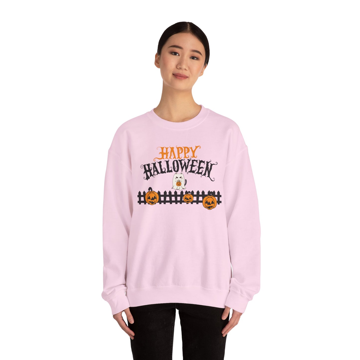 Halloween Sweatshirt, Cozy Fall Apparel, Pumpkin Lovers, Spooky Season Gift