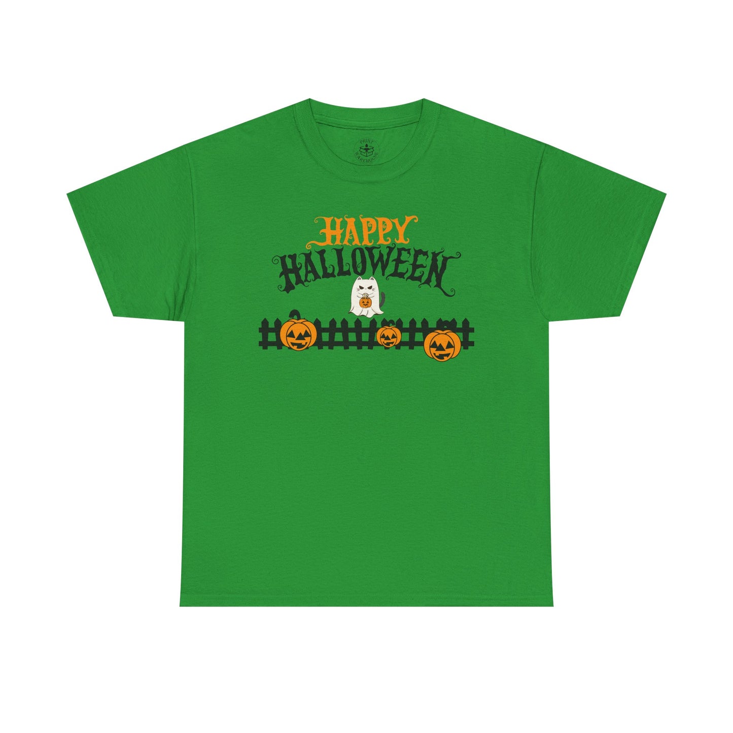 Halloween Unisex Cotton Tee, Halloween Shirt, Spooky Tee, Pumpkin T-Shirt, Fall Fashion, Halloween Costume