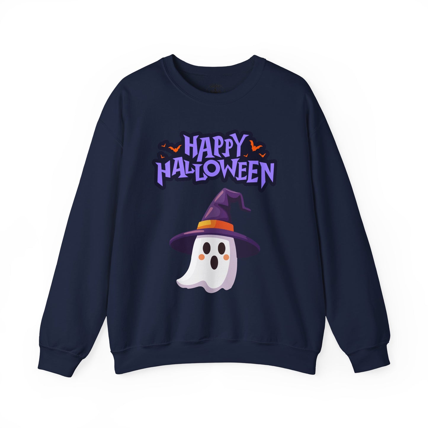 Halloween Ghost Crewneck Sweatshirt, Unisex, Fall Fashion, Spooky Season Clothes