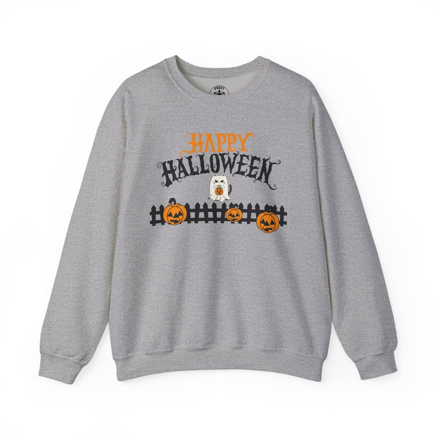 Halloween Sweatshirt, Cozy Fall Apparel, Pumpkin Lovers, Spooky Season Gift