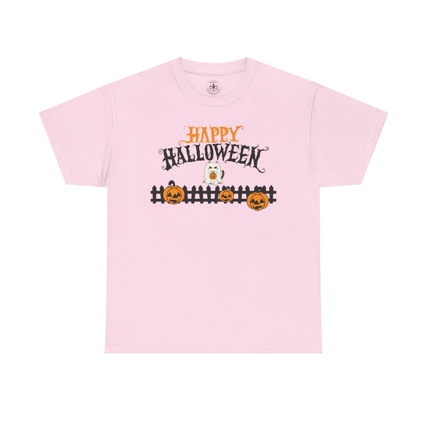 Halloween Unisex Cotton Tee, Halloween Shirt, Spooky Tee, Pumpkin T-Shirt, Fall Fashion, Halloween Costume