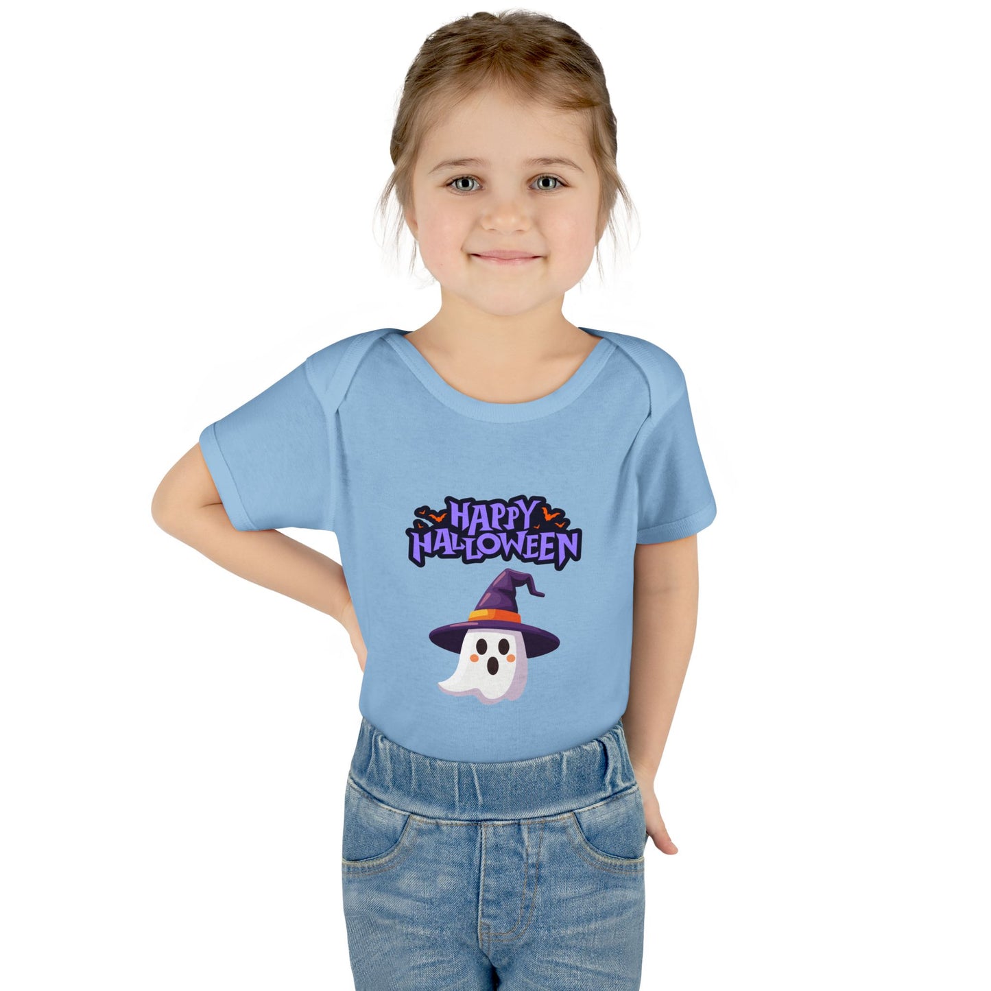 Halloween Infant Bodysuit, Cute Baby Outfit, Ghost Baby Clothes, Baby Costume