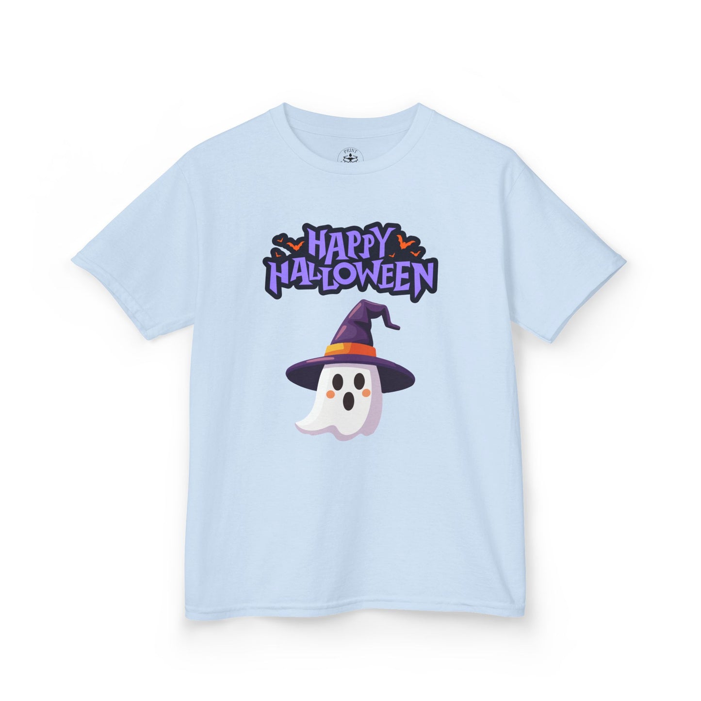 Halloween Kids Tee, Cute Ghost Shirt, Spooky Kids Clothing, Trick or Treat Tee
