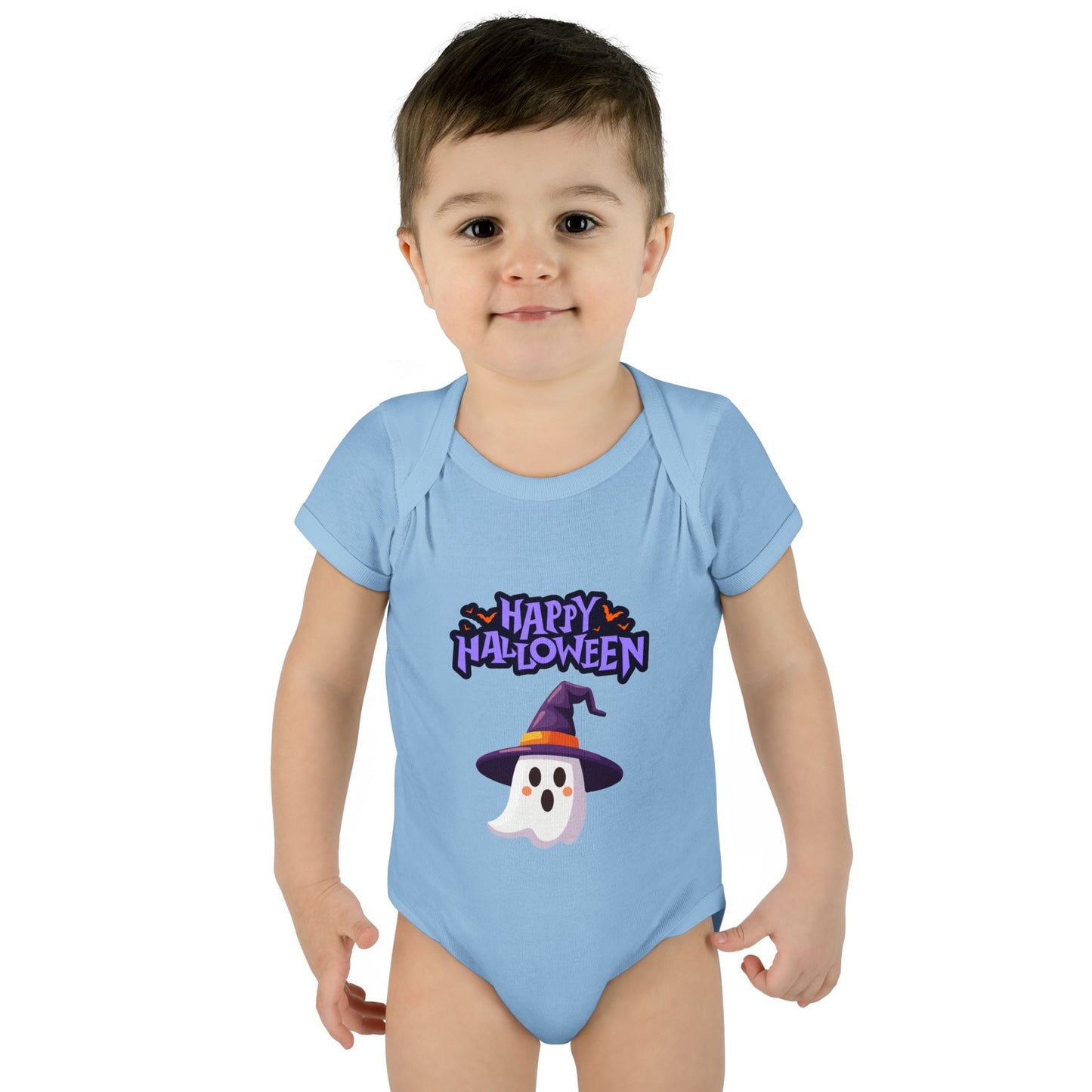 Halloween Infant Bodysuit, Cute Baby Outfit, Ghost Baby Clothes, Baby Costume