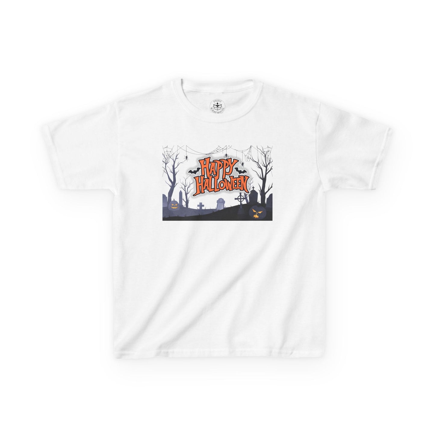 Kids Halloween T-Shirt, Spooky Fun Apparel, Halloween Costume Tee, Trick-or-Treat Shirt, Kids Party Wear, Seasonal Gift