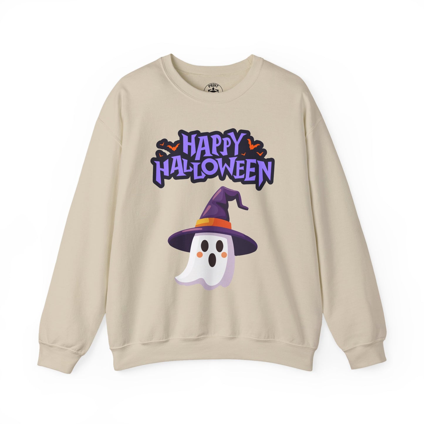 Halloween Ghost Crewneck Sweatshirt, Unisex, Fall Fashion, Spooky Season Clothes