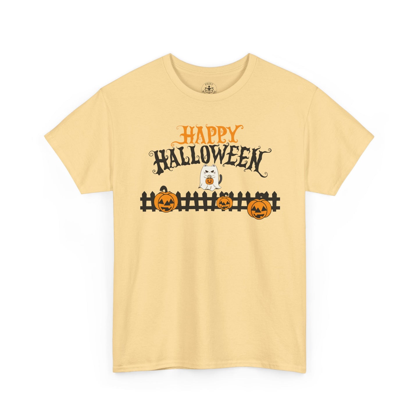 Halloween Unisex Cotton Tee, Halloween Shirt, Spooky Tee, Pumpkin T-Shirt, Fall Fashion, Halloween Costume