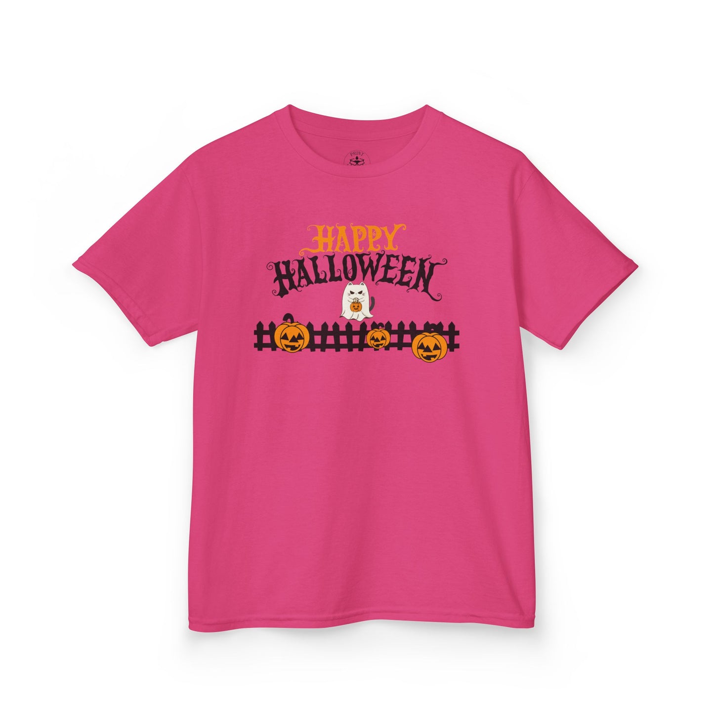 Happy Halloween Kids Tee, Halloween Shirt, Kids Cotton Tee, Trick or Treat Outfit, Festive Kids Apparel