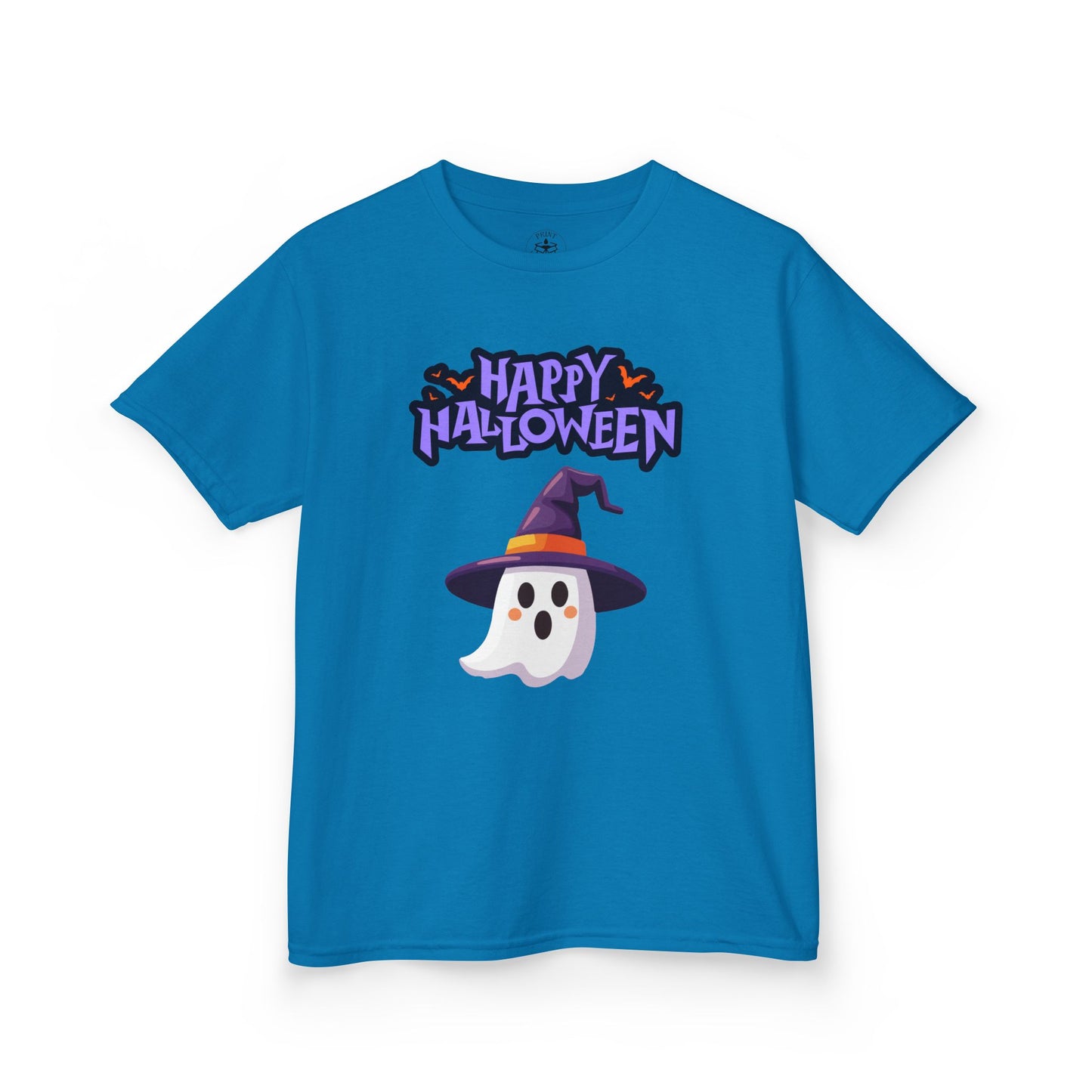Halloween Kids Tee, Cute Ghost Shirt, Spooky Kids Clothing, Trick or Treat Tee