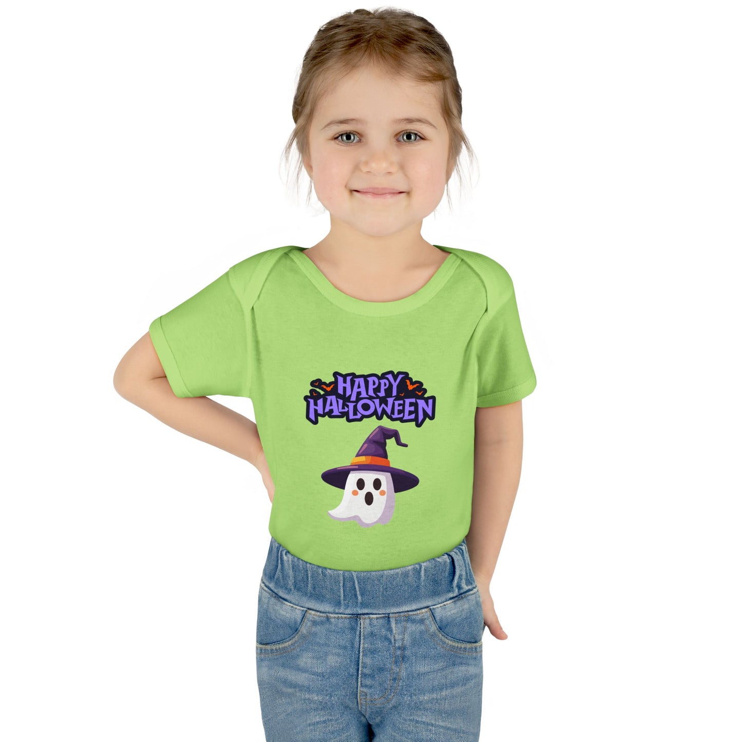 Halloween Infant Bodysuit, Cute Baby Outfit, Ghost Baby Clothes, Baby Costume