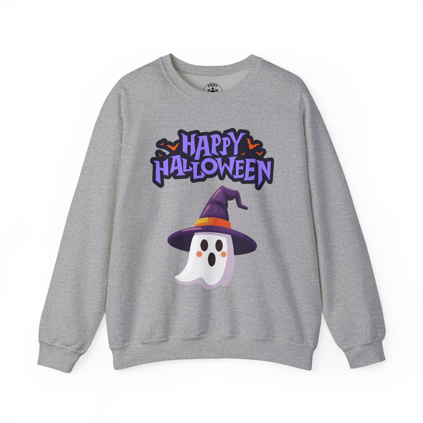 Halloween Ghost Crewneck Sweatshirt, Unisex, Fall Fashion, Spooky Season Clothes