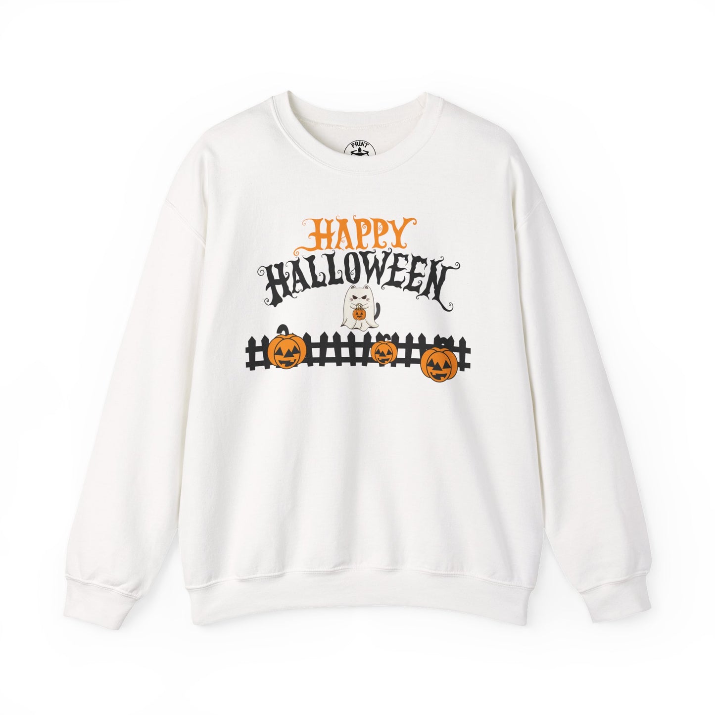 Halloween Sweatshirt, Cozy Fall Apparel, Pumpkin Lovers, Spooky Season Gift