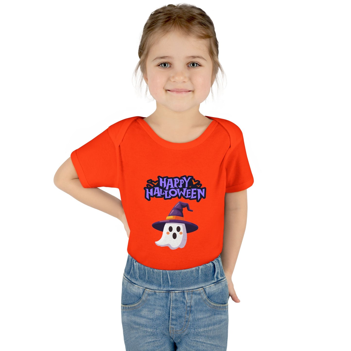 Halloween Infant Bodysuit, Cute Baby Outfit, Ghost Baby Clothes, Baby Costume