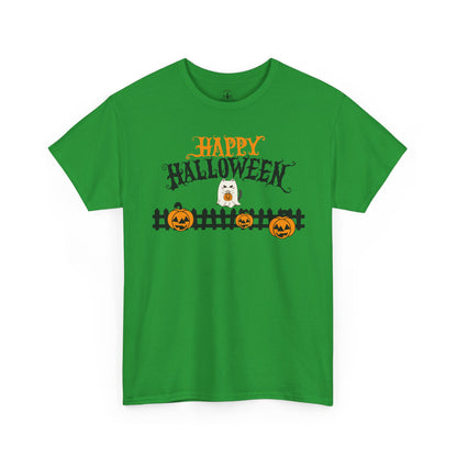 Halloween Unisex Cotton Tee, Halloween Shirt, Spooky Tee, Pumpkin T-Shirt, Fall Fashion, Halloween Costume