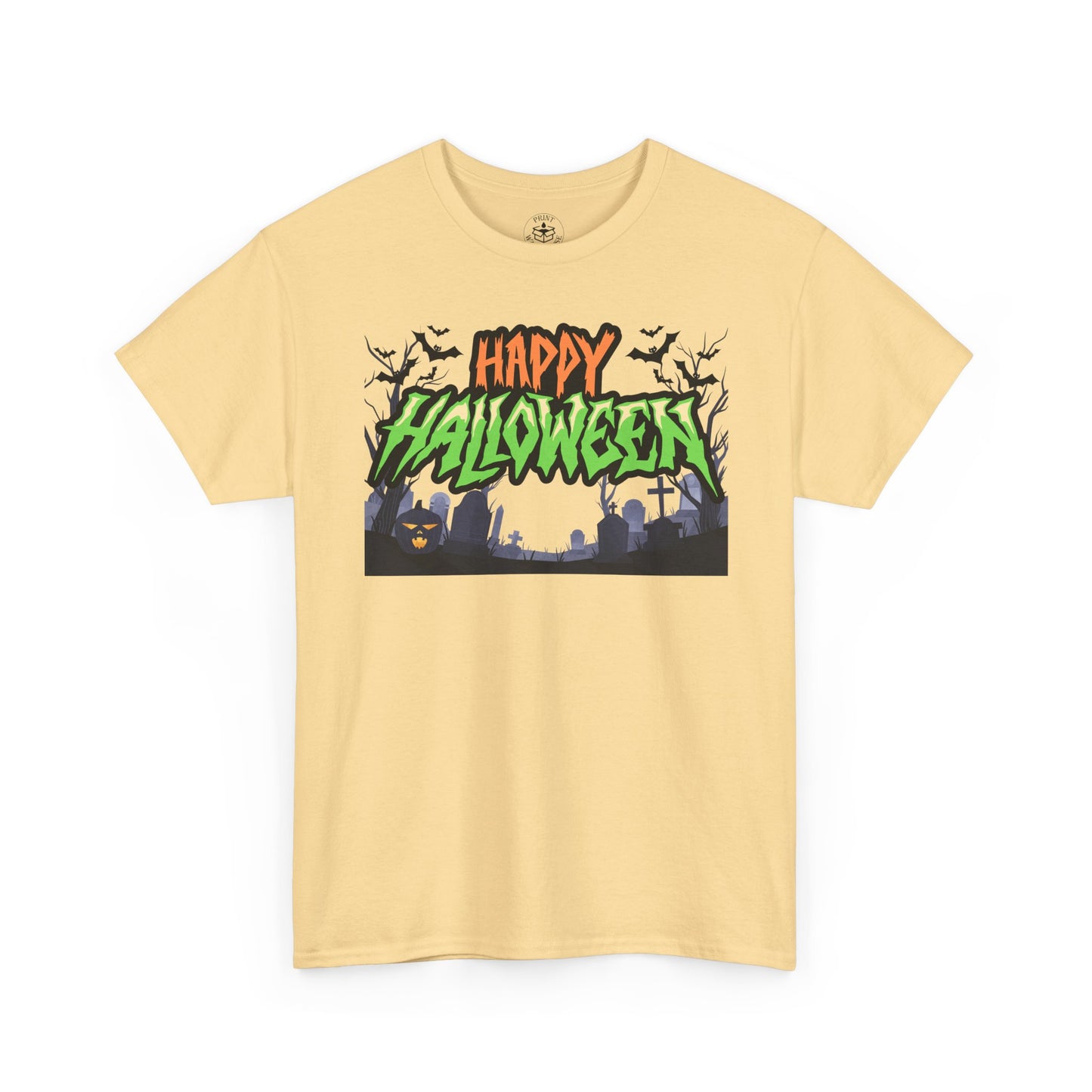 Halloween Graphic Tee, Unisex Heavy Cotton Shirt, Spooky Holiday Apparel, [...]