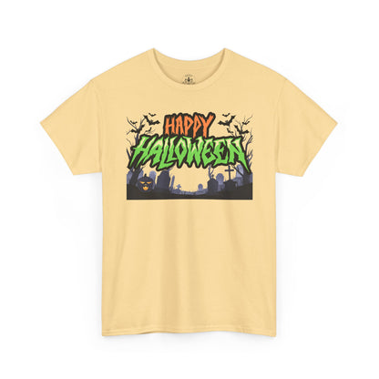 Halloween Graphic Tee, Unisex Heavy Cotton Shirt, Spooky Holiday Apparel, [...]