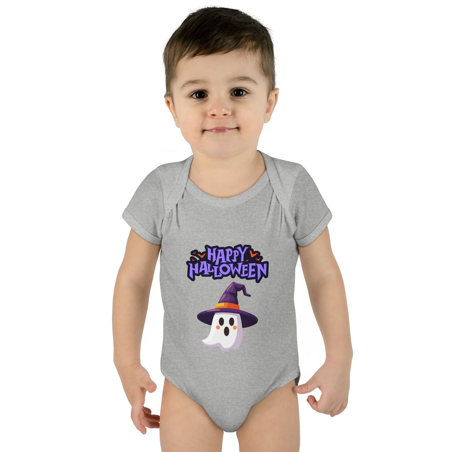Halloween Infant Bodysuit, Cute Baby Outfit, Ghost Baby Clothes, Baby Costume
