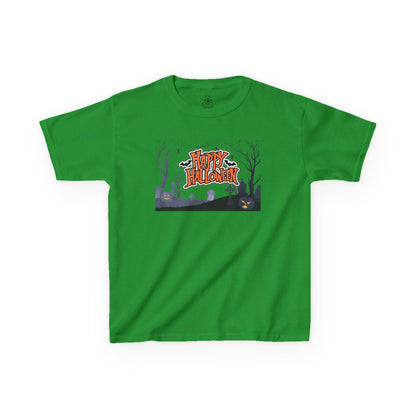 Kids Halloween T-Shirt, Spooky Fun Apparel, Halloween Costume Tee, Trick-or-Treat Shirt, Kids Party Wear, Seasonal Gift