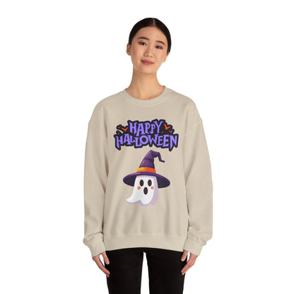 Halloween Ghost Crewneck Sweatshirt, Unisex, Fall Fashion, Spooky Season Clothes
