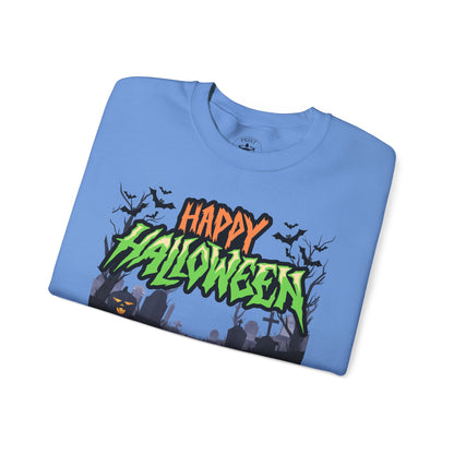 Happy Halloween Crewneck Sweatshirt, Halloween Apparel, Fall Fashion, [...]
