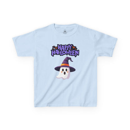 Halloween Kids Tee, Cute Ghost Shirt, Spooky Kids Clothing, Trick or Treat Tee