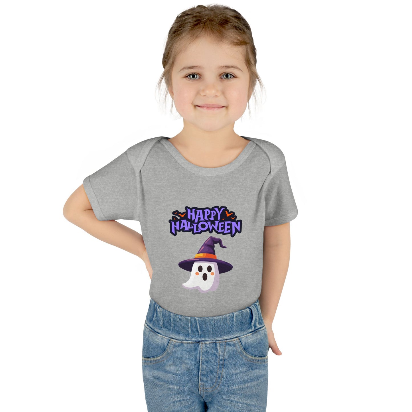 Halloween Infant Bodysuit, Cute Baby Outfit, Ghost Baby Clothes, Baby Costume