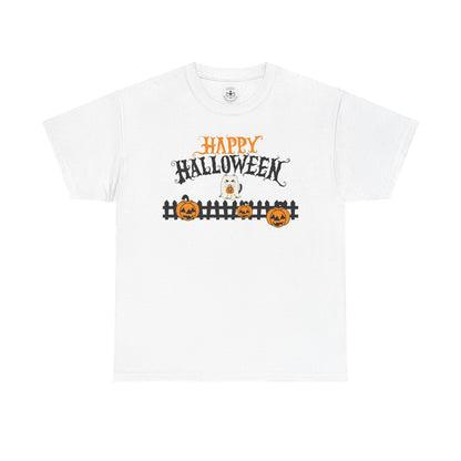 Halloween Unisex Cotton Tee, Halloween Shirt, Spooky Tee, Pumpkin T-Shirt, Fall Fashion, Halloween Costume