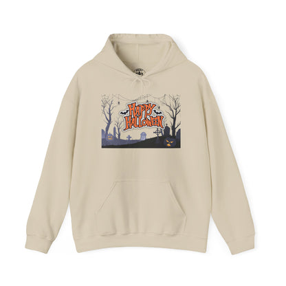 Halloween Hoodie, Cozy Unisex Sweatshirt, Spooky Season Apparel, Autumn Fashion, October 31st Celebration, Gift for Halloween Lovers