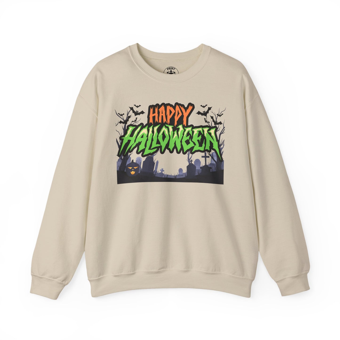 Happy Halloween Crewneck Sweatshirt, Halloween Apparel, Fall Fashion, [...]