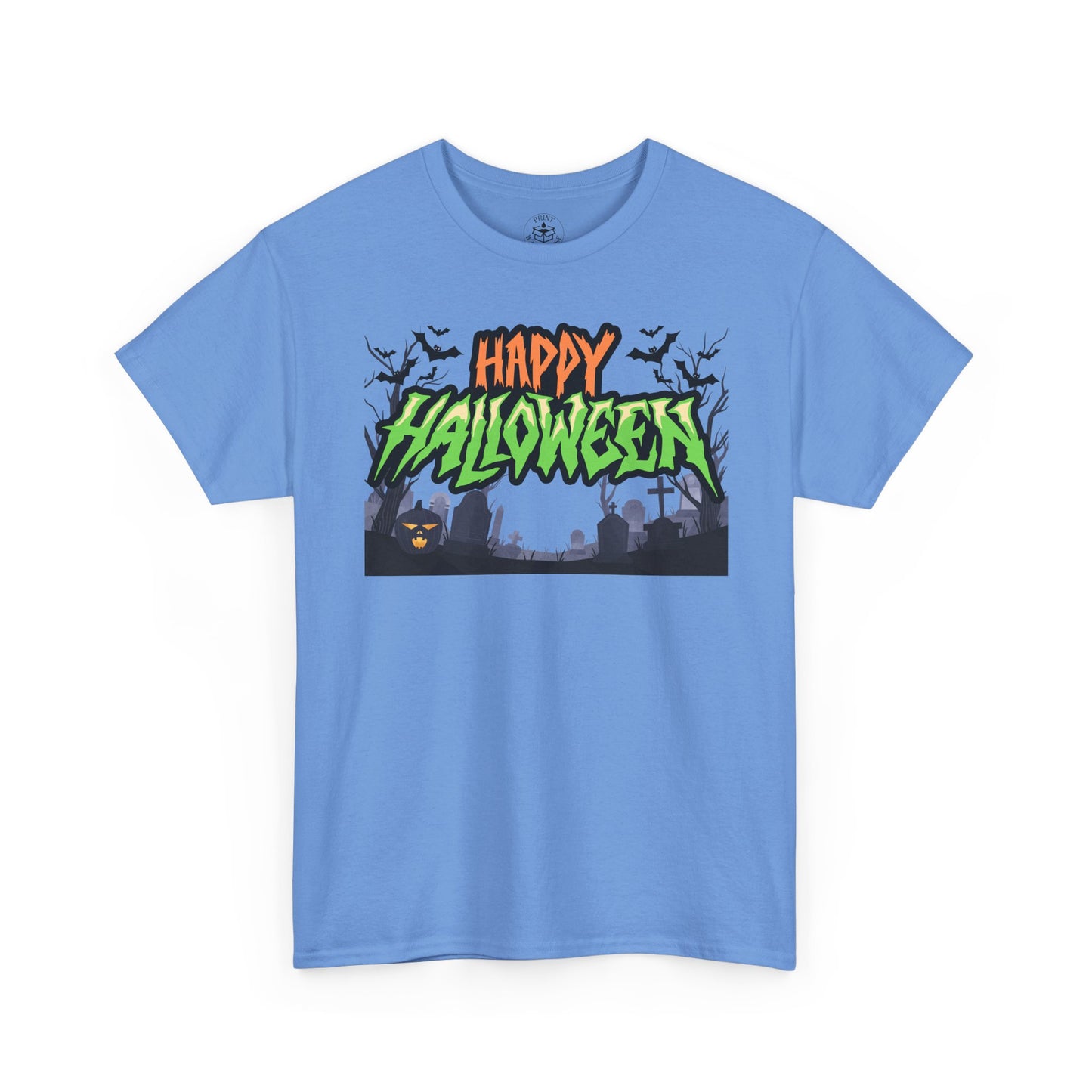 Halloween Graphic Tee, Unisex Heavy Cotton Shirt, Spooky Holiday Apparel, [...]