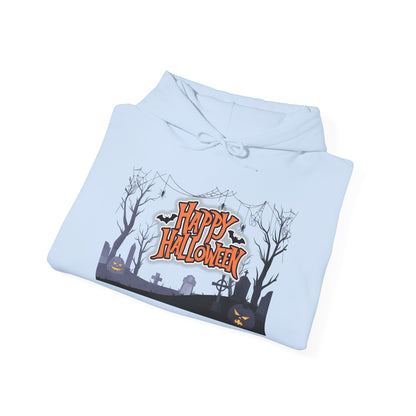 Halloween Hoodie, Cozy Unisex Sweatshirt, Spooky Season Apparel, Autumn Fashion, October 31st Celebration, Gift for Halloween Lovers