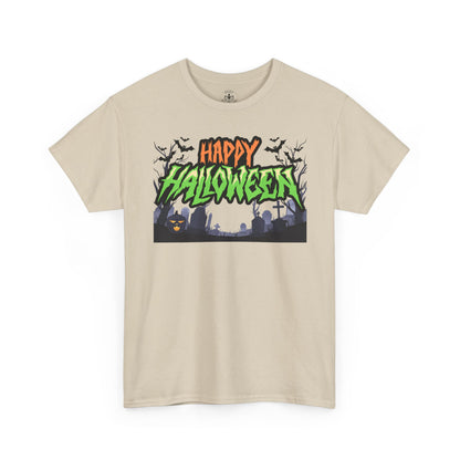 Halloween Graphic Tee, Unisex Heavy Cotton Shirt, Spooky Holiday Apparel, [...]