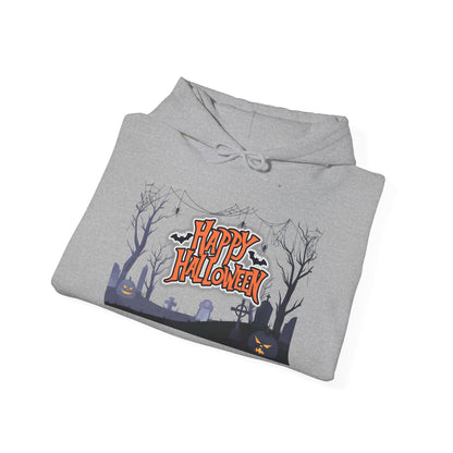 Halloween Hoodie, Cozy Unisex Sweatshirt, Spooky Season Apparel, Autumn Fashion, October 31st Celebration, Gift for Halloween Lovers