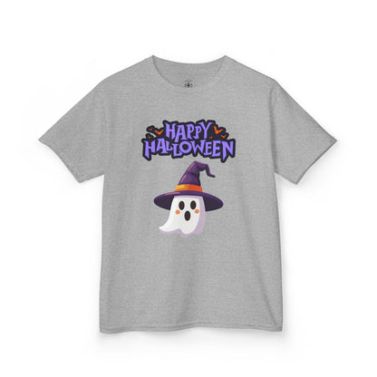 Halloween Kids Tee, Cute Ghost Shirt, Spooky Kids Clothing, Trick or Treat Tee