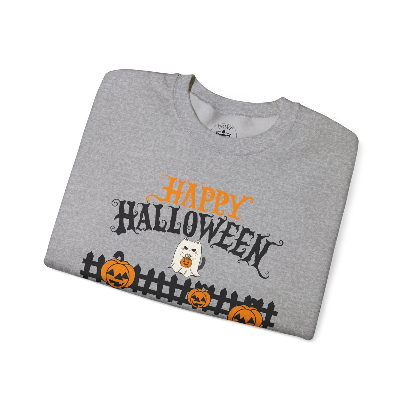 Halloween Sweatshirt, Cozy Fall Apparel, Pumpkin Lovers, Spooky Season Gift