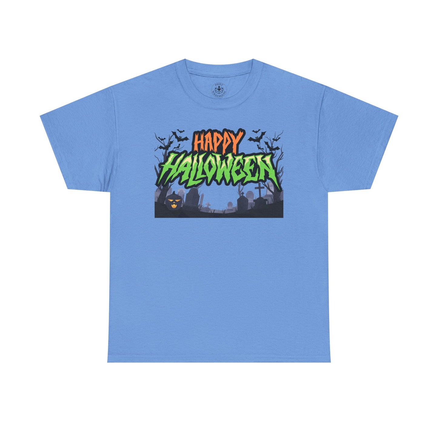 Halloween Graphic Tee, Unisex Heavy Cotton Shirt, Spooky Holiday Apparel, [...]