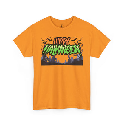 Halloween Graphic Tee, Unisex Heavy Cotton Shirt, Spooky Holiday Apparel, [...]