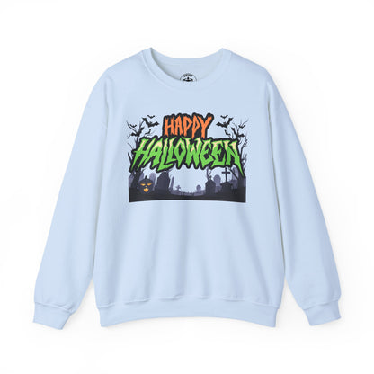 Happy Halloween Crewneck Sweatshirt, Halloween Apparel, Fall Fashion, [...]