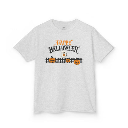 Happy Halloween Kids Tee, Halloween Shirt, Kids Cotton Tee, Trick or Treat Outfit, Festive Kids Apparel