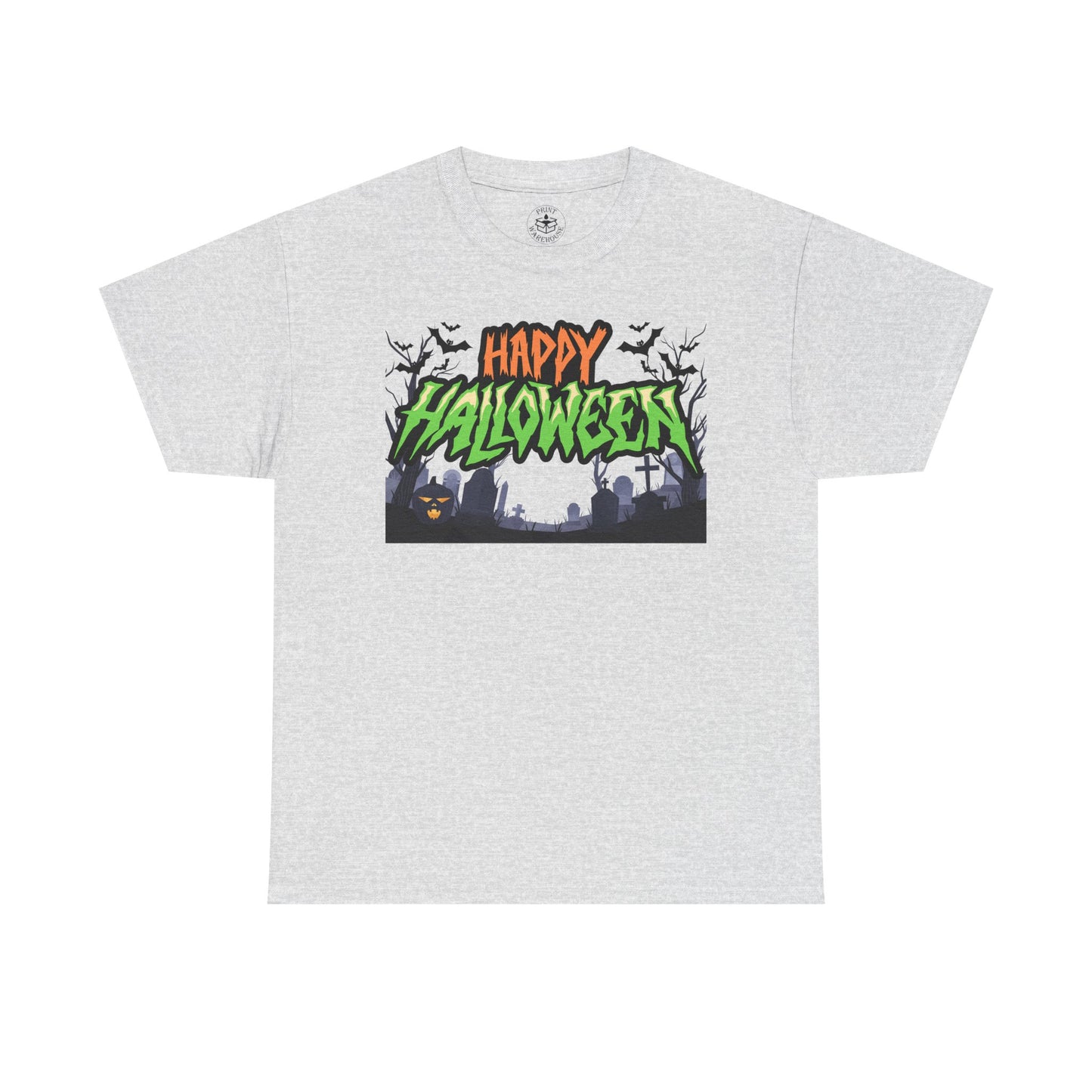 Halloween Graphic Tee, Unisex Heavy Cotton Shirt, Spooky Holiday Apparel, [...]