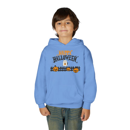 Halloween Youth Hoodie Sweatshirt, Spooky Season Clothing, Trick or Treat Outfit