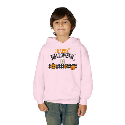 Halloween Youth Hoodie Sweatshirt, Spooky Season Clothing, Trick or Treat Outfit