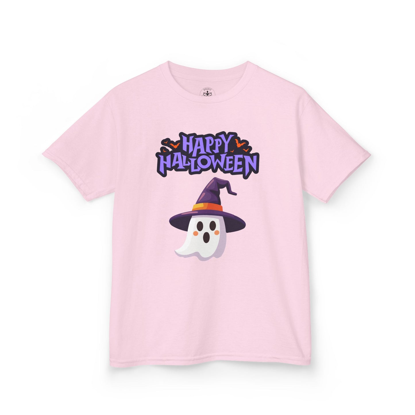 Halloween Kids Tee, Cute Ghost Shirt, Spooky Kids Clothing, Trick or Treat Tee