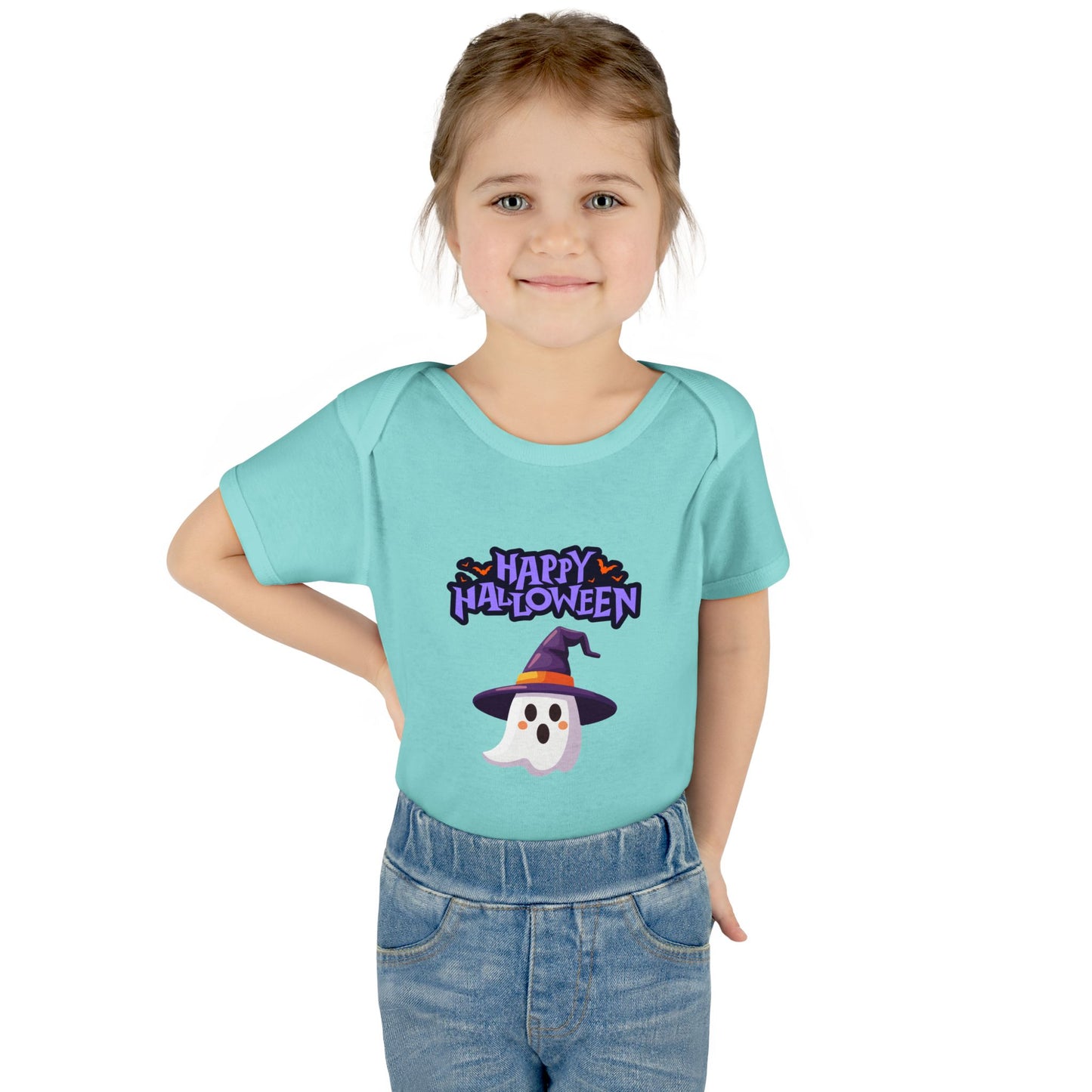 Halloween Infant Bodysuit, Cute Baby Outfit, Ghost Baby Clothes, Baby Costume