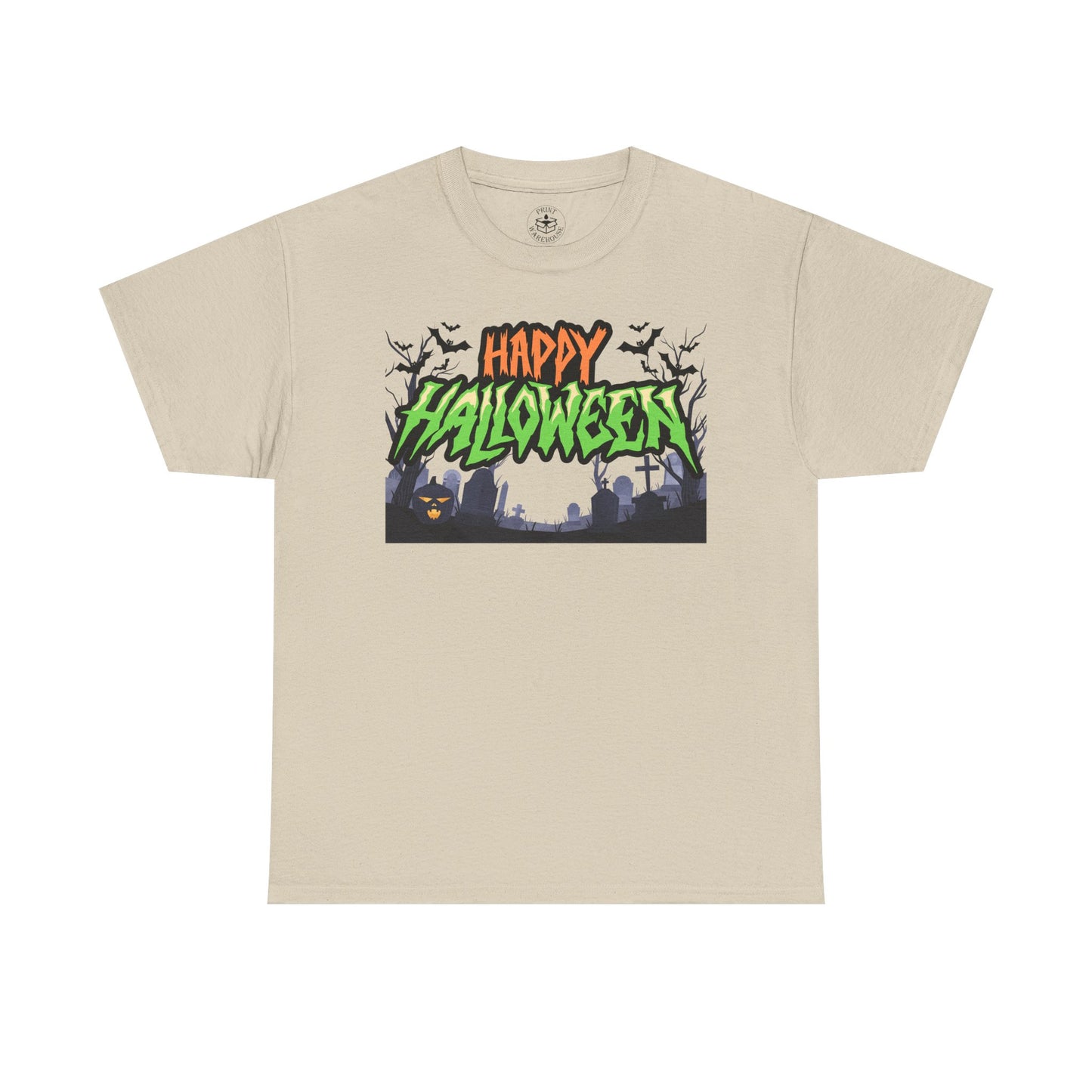 Halloween Graphic Tee, Unisex Heavy Cotton Shirt, Spooky Holiday Apparel, [...]