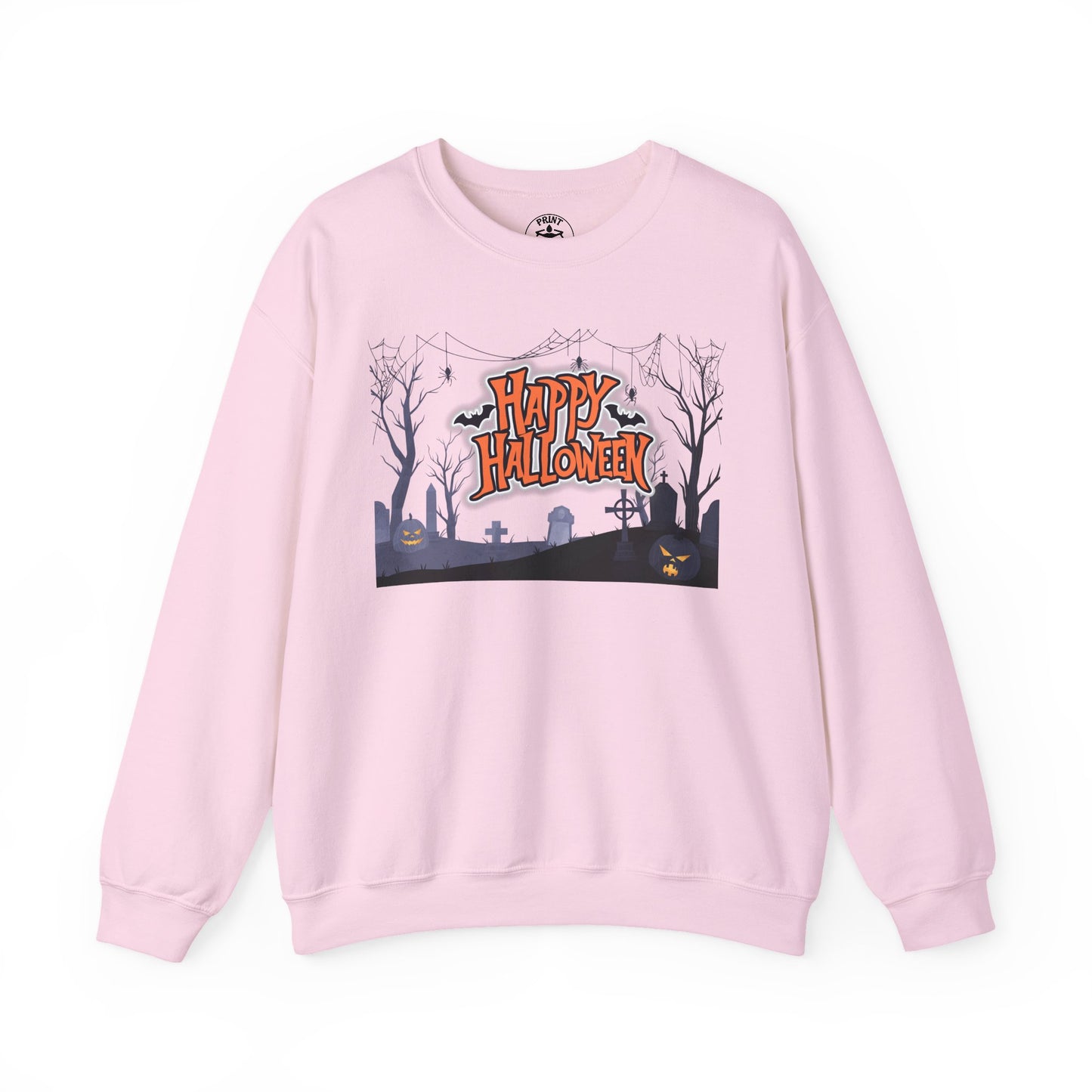 Halloween Crewneck Sweatshirt, Unisex Cozy Sweater, Fall Apparel, Spooky Season Outfit, Gift for Halloween Lovers