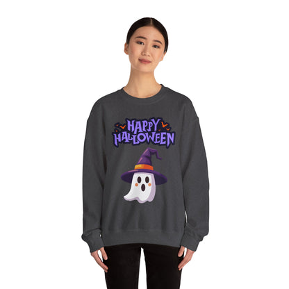 Halloween Ghost Crewneck Sweatshirt, Unisex, Fall Fashion, Spooky Season Clothes
