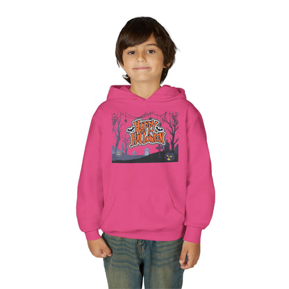 Youth Halloween Sweatshirt - Cozy Fall Apparel, Spooky Season Gift, Kids Hoodie, Holiday Celebration Wear, Trick or Treat Outfit