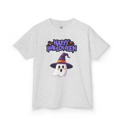 Halloween Kids Tee, Cute Ghost Shirt, Spooky Kids Clothing, Trick or Treat Tee