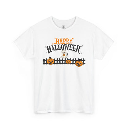 Halloween Unisex Cotton Tee, Halloween Shirt, Spooky Tee, Pumpkin T-Shirt, Fall Fashion, Halloween Costume